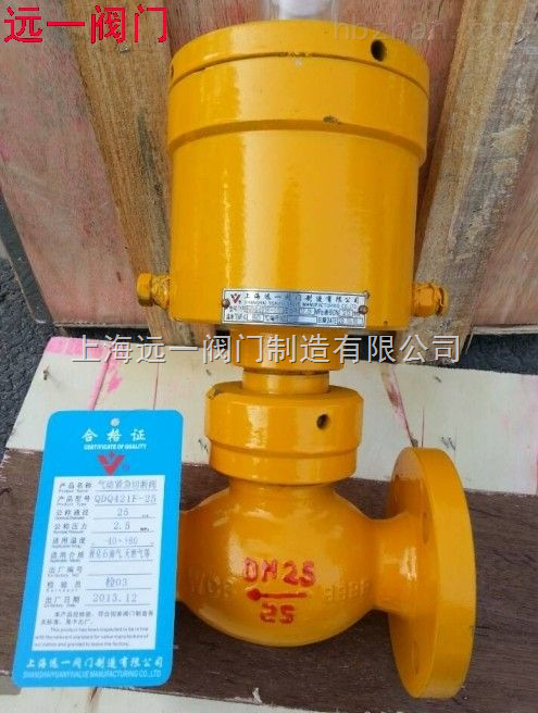 氣動緊急切斷閥QDQ421F-25/QDQ421F-40